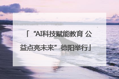 “AI科技赋能教育 公益点亮未来”德阳举行