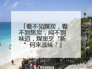 看不见煤炭，看不到焦炭，闻不到味道，煤里烹“新”何来滋味？