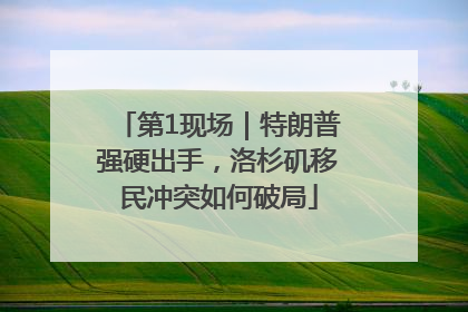 第1现场｜特朗普强硬出手，洛杉矶移民冲突如何破局