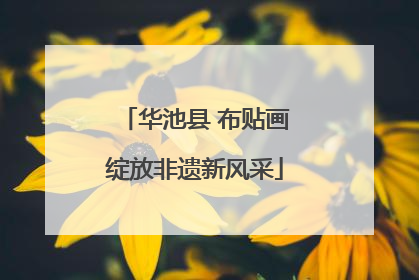 华池县 布贴画绽放非遗新风采