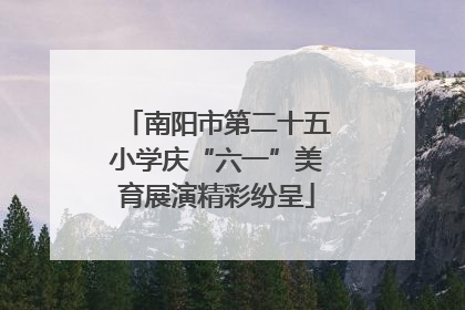 南阳市第二十五小学庆“六一”美育展演精彩纷呈