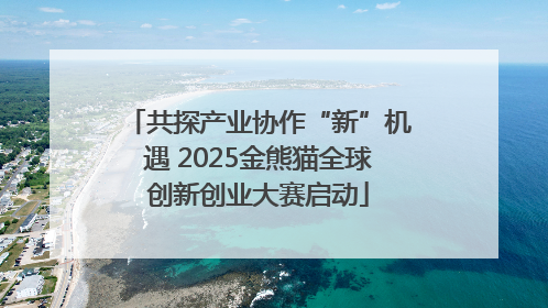 共探产业协作“新”机遇 2025金熊猫全球创新创业大赛启动