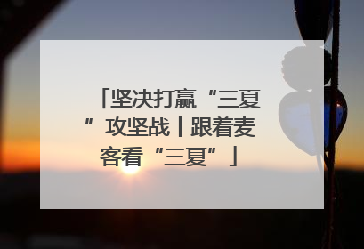 坚决打赢“三夏”攻坚战丨跟着麦客看“三夏”