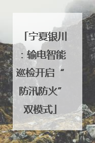 宁夏银川：输电智能巡检开启“防汛防火”双模式