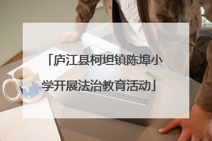 庐江县柯坦镇陈埠小学开展法治教育活动