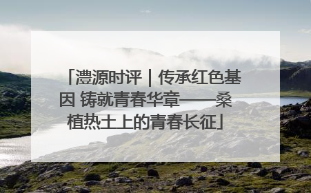 澧源时评｜传承红色基因 铸就青春华章——桑植热土上的青春长征