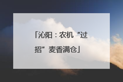 沁阳：农机“过招”麦香满仓