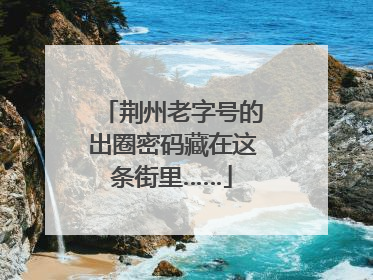 荆州老字号的出圈密码藏在这条街里……