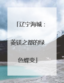 辽宁海城：菱镁之都的绿色蝶变