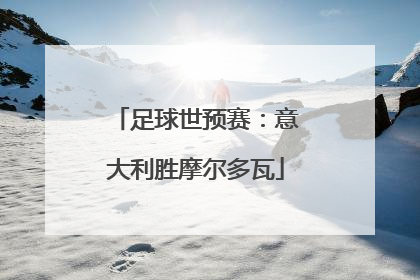 足球世预赛：意大利胜摩尔多瓦