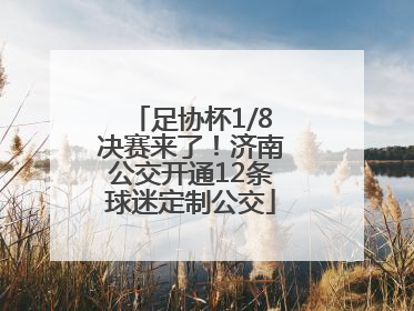 足协杯1/8决赛来了！济南公交开通12条球迷定制公交