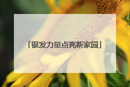 银发力量点亮新家园