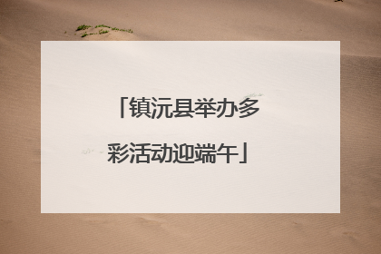 镇沅县举办多彩活动迎端午