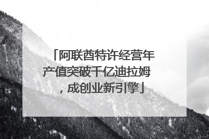 阿联酋特许经营年产值突破千亿迪拉姆，成创业新引擎