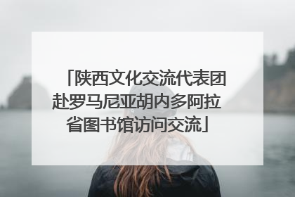 陕西文化交流代表团赴罗马尼亚胡内多阿拉省图书馆访问交流