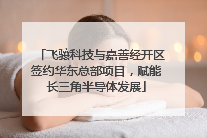 飞骧科技与嘉善经开区签约华东总部项目，赋能长三角半导体发展