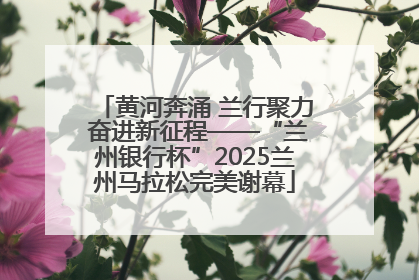 黄河奔涌 兰行聚力 奋进新征程——“兰州银行杯”2025兰州马拉松完美谢幕