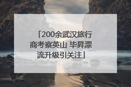 200余武汉旅行商考察英山 毕昇漂流升级引关注