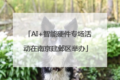 AI+智能硬件专场活动在南京建邺区举办