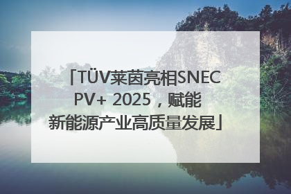 TÜV莱茵亮相SNEC PV+ 2025，赋能新能源产业高质量发展